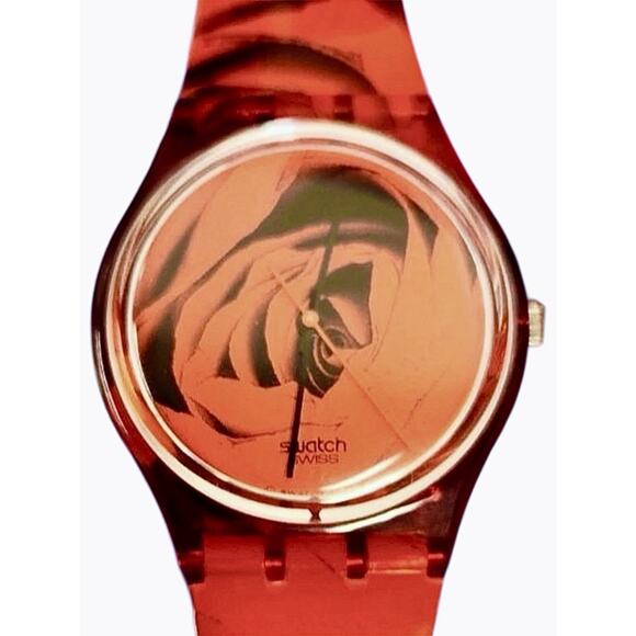 Swatch watch THE ROSE GR136PACK 1998 Worldwide Packagings Swiss Made Quartz - Picture 11 of 11